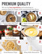 ReadyWise Emergency Food Supply - 104 Servings Variety Pack Bucket, Protein Meals, Dehydrated & Freeze Dried Food for Backpacking, Camping Essentials & Prepping Supplies, up to 25 Year Shelf Life