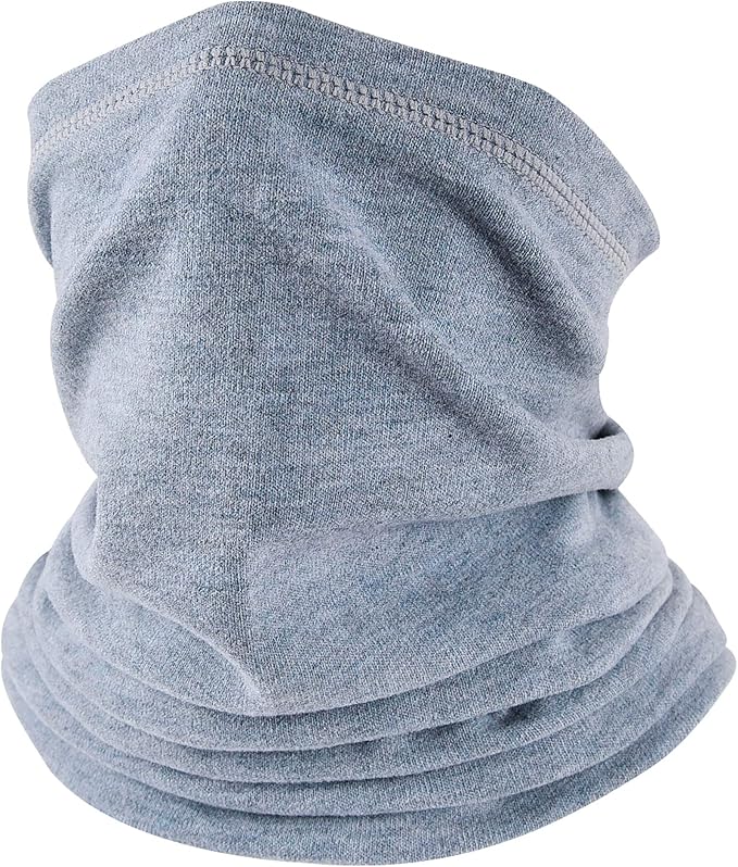 Winter Neck Gaiter Warmer, Soft Fleece Face Mask Scarf for Cold Weather Skiing Cycling Outdoor Sports