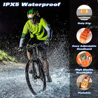 Rechargeable Headlamp Flashlight,Super Bright LED Head Torches,Sensor Control, 6 Light Settings, IPX5 Waterproof & Lightweight, Ideal for Camping, Running & Hiking Outdoor (2, Orange)