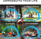 Thermacell Mosquito Repellent Rechargeable Adventure EX-Series EX90; Patio Shield with 9-Hour Battery, Includes 12-Hour Refill, Rubber Armor & Carabiner; Scent Free Bug Spray Alternative