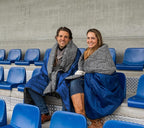 Sherpa Waterproof Outdoor Blanket. Large Sherpa Camping & Stadium Blanket for Cold Weather. Perfect for Picnic, Sports, Concerts, Outdoors, Boat. Windproof, Extra Warm, Machine Washable.
