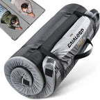 3 Inch GAIALOOP Thick Memory Foam Camping Mattress Sleeping Pad [Car/Tent/Cot] Glamping Portable Floor Mat Roll Up Futon Mattress for Guests Sleepover