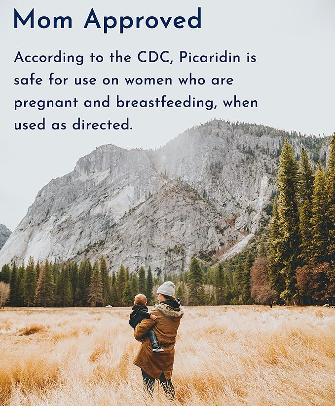 Proven Insect Repellent Spray, Keep Mosquitoes, Ticks and Flies Off, DEET Alternative Repellent, Up to 12-Hour Protection, Great for Camping or Hiking, 6 Ounce, Odorless Spray