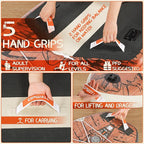 UPWELL 10'6"/11'/11'6" Inflatable Paddle Board, Stand Up Paddlboard for Youth & Adults, Stable Design, Premium SUP Accessories, Backpack, Leash, Hand Pump, Fins