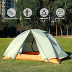 Camping Tent Portable Waterproof Instant Camping Tent with 1-Minute Setup Lightweight Tent for Camping Beach Outdoor Travel Backyard