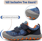 Mishansha Kids Hiking Boots Toddler Girls Boys Hiking Shoes Water-Resistant Anti-Collision Non-Slip Athletic Outdoor Trekking Boots