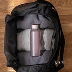 KIVY Slim Water Bottle 22oz [Lightweight & Shatterproof] - Reusable Tritan Water Bottle - Leak Proof Bottle for Women & Men - Water bottle no straw - Dishwasher Safe Water Bottle BPA Free - Purple