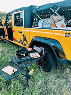 Nice C Tailgate Table, Car Desk, Tailgate Table, Car Camping, Camping Tables, Overlanding Gear, Vehicle Tables, Adjustable Height & Length, Lightweight