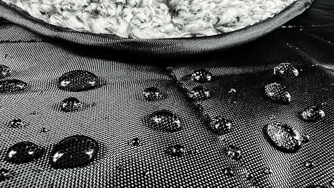 DOWN UNDER OUTDOORS Large Waterproof Windproof Extra Thick 350 GSM Quilted Fleece, or Sherpa Stadium Blanket