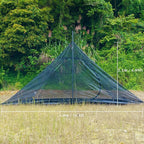 FireHiking Camping Hot Tent 4-8 Person Tipi Tent with Stove Jack for Bushcraft, Cooking and Heating