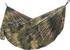 Hurley Duo Camping Hammock - 1 Person Portable Hammock for Camping, Heavy Duty Hammock with Parachute Nylon Fabric - Camping Accessories & Camping Gear for Outdoor Activities - Holds Up to 400lbs