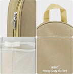 Camp Kitchen Organizer, Multi-Pocket Camping Cooking Utensils Bag, Waterproof Portable Storage for BBQ Outdoor Cooking Essentials