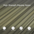 onewind 11ft Camping Hammock with Bugnet, Portable Double Hammock with Mosquito Net, Backpacking Hammock with Net Adjustable Ridgeline Tree Straps for Outdoor Hiking Backpacking, OD Green