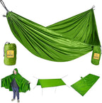 Wise Owl Outfitters Camping Hammock – 500lbs Portable Hammock with Tree Straps - Travel, Backpacking, Hiking, Outdoors Camping Gear - Single or Double