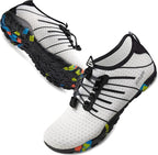 SIMARI Water Shoes for Women Men - Barefoot Quick-Dry Aqua Socks | Lightweight Swim Shoes for Surfing, Swimming, Beach Sports, Kayaking, Diving | Non-Slip Design