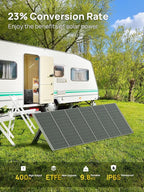 AFERIY Portable Power Station AF-P210 2048Wh | 2400W with 400W Solar Panel,AC Output with 120V,2400W,Solar Generator for Home Use,Outdoor Camping,Power Outage, Camping,Emergencies