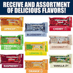 SOS Food Lab Emergency Food Bar (9 Energy Bars, 9 Assorted Flavors) - 400 Calorie, Low Sodium, Nutrient Dense Millenium Bar - Ready to Eat, 5 Year Shelf Life Survival Food for Disaster Preparedness