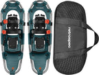 Retrospec Drifter Snowshoe for Men & Women - Aluminum Frames & a Double-Rachet Binding System - Lightweight All Terrain Snow Shoes