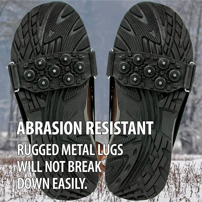 Job SITE Jobsite Ice Claws Snow & Ice Traction Cleats