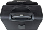 Kenneth Cole REACTION Rugged Roamer Lightweight Softside Expandable 8-Wheel Spinner Luggage, Black, 20-Inch Carry-On