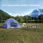 2-12 Person Tents for Camping Waterproof, Backpack Double Layer Tents, Perfect Picnics, Fishing and Backyard Camping