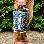 BeachBox Portable Shower Tank – Insulated Hot & Cold Water Tank for Camping, Beach, & Outdoor Adventures – 1.3 Gal Capacity – Multi-Spray Shower Gun – Easy Fill & Carry