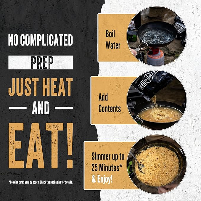 Ready Hour 120 Serving Entree Bucket-Freeze Dried Emergency Food Supply-Survival Meals with Long Shelf Life-Prepper Essentials for Disaster, Camping, Hiking, or Outdoor Use