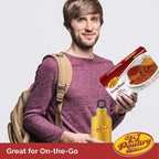 KJ Poultry Kosher Ready Meals - Beef Chulent & Kugel, MRE Meat Meals Ready to Eat, Shabbos Food (2 Pack) Prepared Entree Fully Cooked, Shelf Stable Microwave Dinner Travel, Military, Camping, Survival