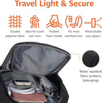 Amazon Basics Travel Laptop Backpack for 15.6 inch Laptop, Black | for 15.6 inch Laptop