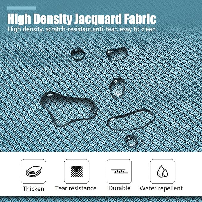 Portable Folding Stool, Camping Stool Mini Size Mortable Stool (Large-Blue)