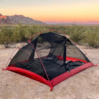 Near Zero 1-3 Person Ultralight Backpacking Tents, up to 2 Doors, 20D Ripstop Waterproof Sealed Nylon, Freestanding, Rainfly, 3 Season, with Lightweight Aluminum Frame. Easy Setup System