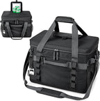 OPUX Cooler Bag, 60 Cans Insulated Soft Collapsible Portable Cooler, Soft Sided Leakproof Cooler for Beach Camping with Shoulder Strap, Ice Chest for Travel Road Trip Picnic, Black