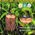 Solar Lights Outdoor Waterproof,Hummingbird Hanging Lantern,Metal Garden Lights,Patio Yard Decor,Housewarming,Decorative Birthday Gifts for Women,Mom,Grandma,1PC