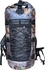 Kanarra 90L Waterproof Backpack for Camping, Hiking, Mountaineering, Backpacking, Hunting, Fishing, Canoeing, Outdoor Activities, The Wet Outdoors - Large Capacity, Roll Top Closure, Camo