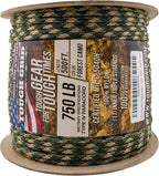 TOUGH-GRID Paracord Rope 750 lbs Nylon Parachute Cord, Made in USA Survival Kit, Outdoor Adventures, Camping, Tactical Gear & Emergency Supplies, Military Type IV Mil-Spec