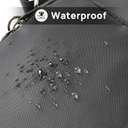 VADOO Sling Bag for Men Women, Anti Theft Crossbody Shoulder Bag with Zipper Lock, RFID Blocking & Waterproof for Travel