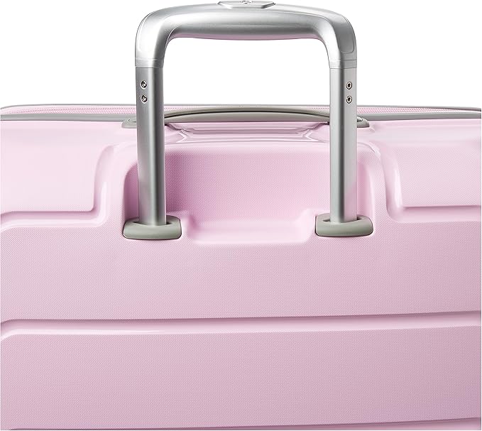 Samsonite Freeform 2-Piece Luggage Set - Carry-On & Large Checked Luggage with Dual Spinner Wheels - Durable Polypropylene Hardshell - TSA Lock, Airline-Approved - Expandable Hard Shell - Pink Rose