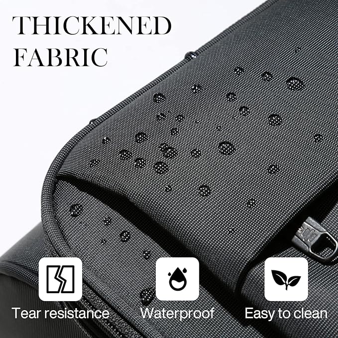 Hanke 20/24/28 Inch 3 Piece Luggage Set with Spinner Wheels Expandable Luggage Large Suitcases with Wheels Softside Checked Luggage Rolling Suitcase with Lock Lightweight Travel Luggage.(Dark Gray)