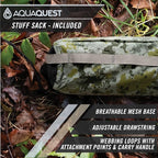 AquaQuest Defender Tarp – Heavy-Duty Waterproof (20,000 mm) Seam-Taped Rain Fly for Camping, Bushcraft & Survival