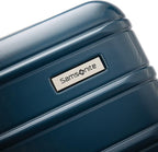 Samsonite Omni 2 28-Inch Large Checked Hardside Luggage with 360° Spinner Wheels - Scratch Resistant Hardshell - TSA Lock - Expandable Polycarbonate Shell for Lightweight Travel - Nova Teal