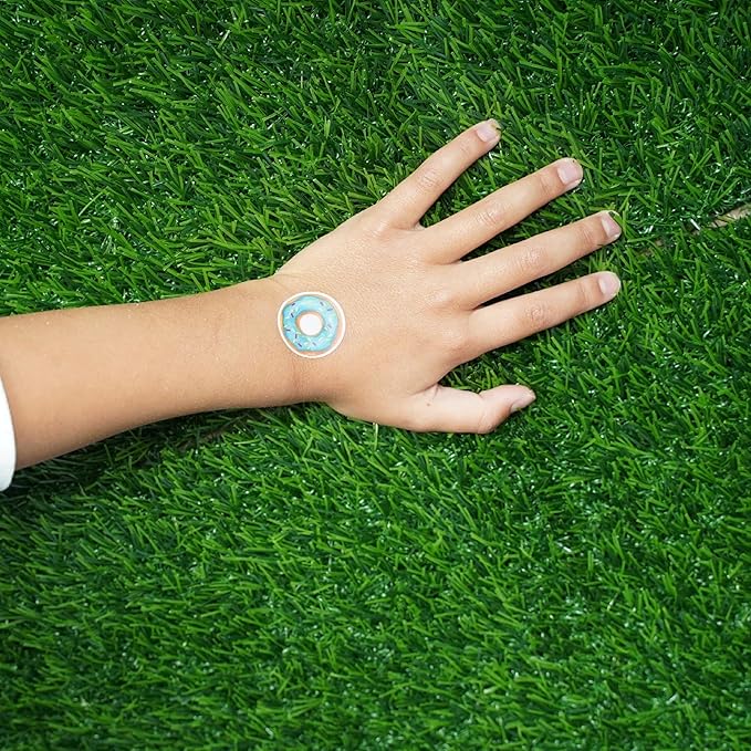 Hydrocolloid Itch Relief Patch, for Mosquitos, Ticks, Midges, Sandflies Bug bite Relief, Anti-Itch Patch with Aloe and Witch Hazel, Insect bite Relief, Kid-Friendly, Natural Fruit Theme