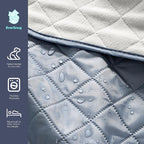 EverSnug Large Waterproof Outdoor Blanket - Extra Thick Premium Quilted Fleece, Waterproof & Windproof, Great for Camping, Picnics, Beaches, Stadiums, Dogs