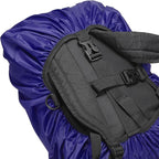 PATIKIL Waterproof Backpack Rain Cover Oxford Cloth Backpack Cover Anti-Slip Cross Buckle Straps for Hiking Camping