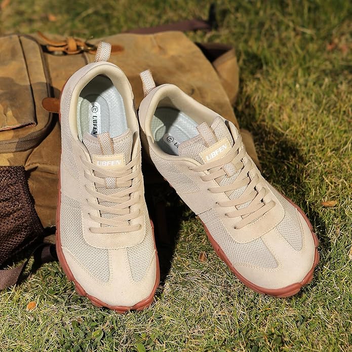 UBFEN Sneakers Barefoot Shoes for Womens Mens Minimalist Trail Running Hiking Comfortable Walking