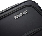 American Tourister 4 KIX 2.0 Expandable Softside Luggage with Spinner Wheels, 24 SPINNER, BLACK