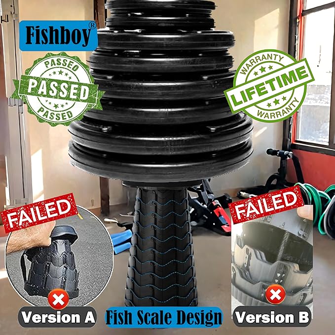 Fishboy Upgraded Collapsible Stool, 400lbs Max Weight, Lightweight But Sturdy, Portable Retractable Folding Telescoping Foldable Camping Stool for Adults Outdoor Fishing Hiking Travel BBQ