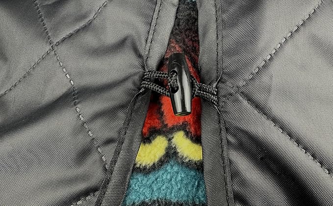 DOWN UNDER OUTDOORS Large Waterproof Windproof Extra Thick 350 GSM Quilted Fleece, or Sherpa Stadium Blanket