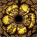 Cow Solar Lanterns Outdoor Waterproof Hanging Solar Lights Cow Gifts for Women Men Mom Metal Decorative LED Outdoor Lanterns for Patio, Lawn, Landscape, Garden Decor, Yard Decorations