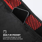 REDCAMP Extra Large Waterproof Stadium Blanket for Cold Weather, Soft Warm Fleece Camping Blanket Windproof for Camping, Hiking, Traveling, Picnic Sports, 79"x 79" Red and Black Grid