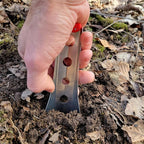 Ultralight Backpacking Trowel, 0.48 oz (13.5g) Red